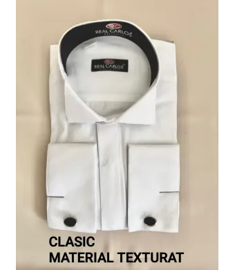 Cămăși de Ginere Classic cu guler de papion Texturat Engross ( L, XL, 2XL, 3XL )