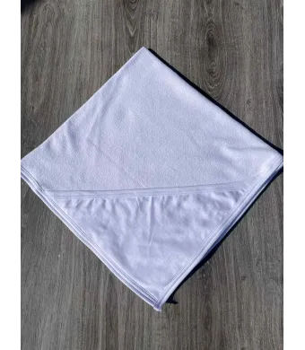 Prosop Frotir alb cu capison 80x80 cm En-gros – Producție Românească | Atelier Propriu