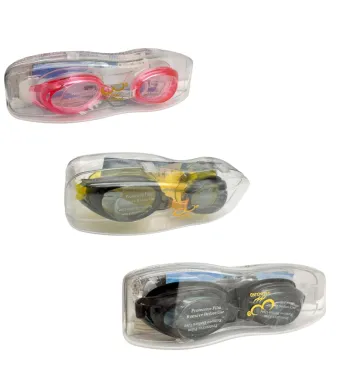 Ochelari de inot SHUI JING LING pentru adulti si copii 14.5x4cm – multiple culori, anti-aburire, protectie UV, En-gros