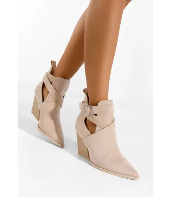 Botine dama vara, engros, din material sintetic