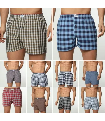 Boxeri Barbat Poplin  Engros (L)