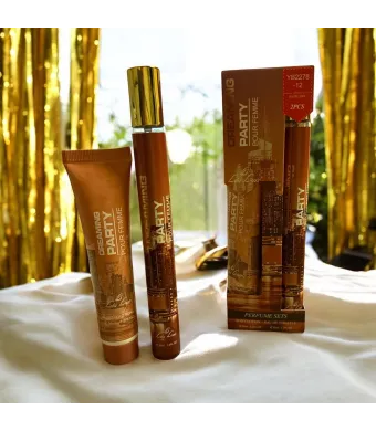 Set Cadou “Dreaming Party” Pour Femme – Apă de toaletă tip pix + Loțiune de corp 35 ml Engros