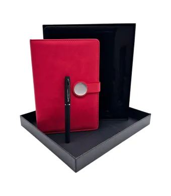 Set Cadou Engros 1 piese agenda 21x15 cm si pix, in cutie