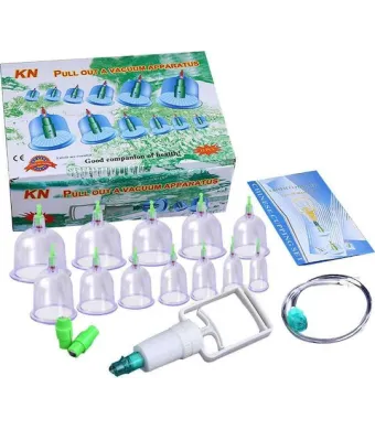 Dispozitiv Terapeutic cu Ventuze împotriva Celulitei și a Ridurilor 12buc, ENGROS