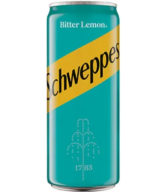 Apa Tonica Doza Engros, Schweppes, Bitter Lemon 330 ml