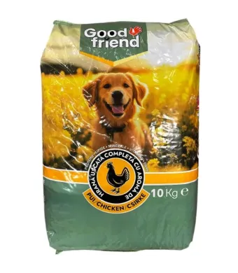 Hrana uscata Good Friend pentru caini adulti Engros, cu aroma de pui, 10 kg