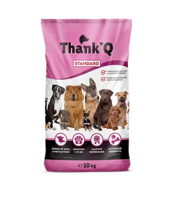 Hrana uscata Thank Q pentru caini adulti Engros, cu aroma de miel, 10 kg
