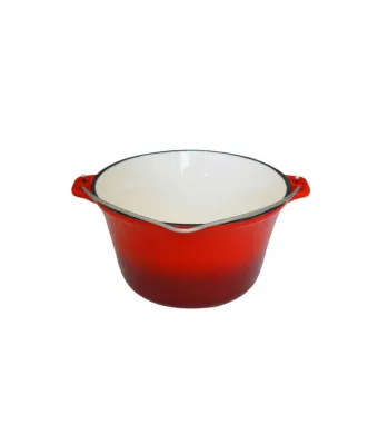 Ceaun din fonta emailata 25x15cm, capacitate 5l, HEINNER / DCN49294 Engros