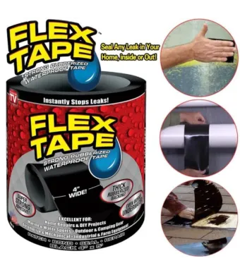 Banda Adeziva Reparatoare Flex Tape, Etansabil, ENGROS