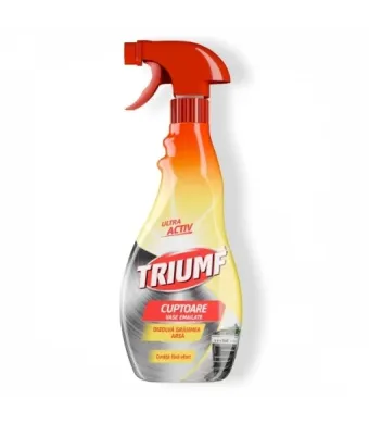 Solutie triumf degresant cuptoare si vase emailate-0.500ml / 12buc