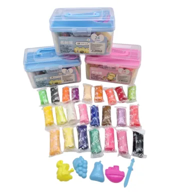 Plastilina  Engros geamantan 24 culori, cu forme