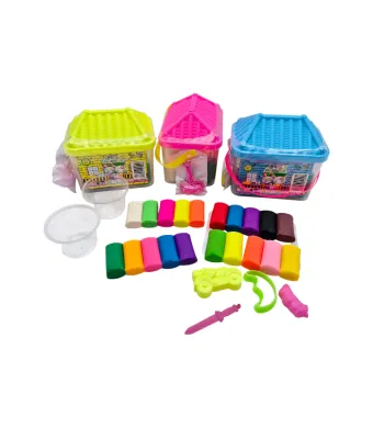 Plastilina  Engros 8618 casă mare, cu forme, 260 gr