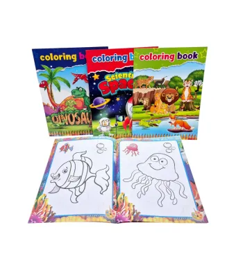 Carti de colorat Engros, A4 12 pagini, diverse modele