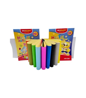 Glasata autocolanta Engros set 10 culori A4