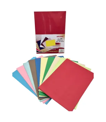 Carton colorat Engros set 100 coli A4