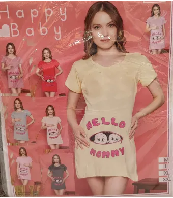 Pijama pentru alăptat 100% Bumbac (ROSU)