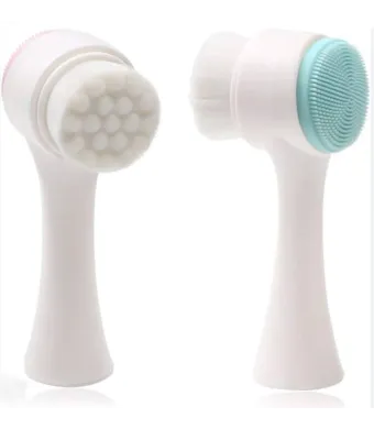 Pensula cosmetica, dubla, E10-9, Angro