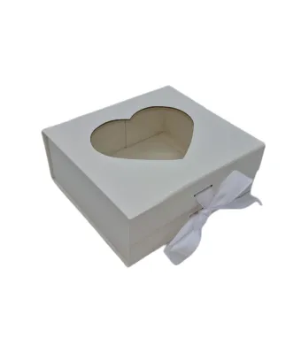 Cutie carton pliabila , alba  ,33cm x 25cm x12cm Engros