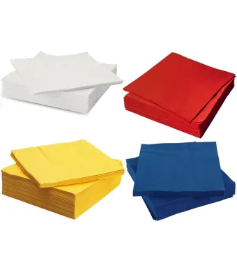 SERVETELE DE MASA ORANGE 33X33 CM, 2 STRATURI (250 BUC/SET)