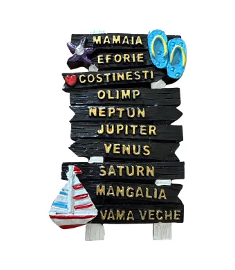 Magneți Suvenir “Stațiuni”,engros,10x6cm