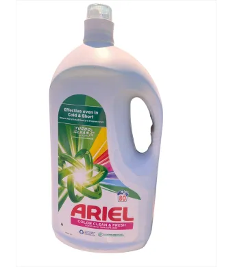 Ariel Detergent Lichid Automat 4L – Putere de Curățare Impecabilă pentru până la 80 de Spălări/2buc