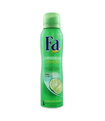 Deodorant spray Engros Fa Deo 150ml Caribbean Wave Lemon