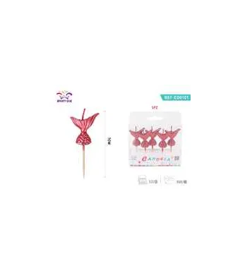Lumanari aniversare Engros, 7 cm, sirene, set 5 buc