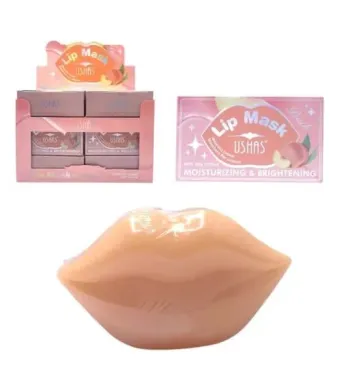 Ushas Lip Mask Peach – Mască Hidratantă pentru Buze, Cod HA497 Engros