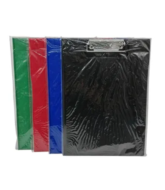 Clipboard Dublu A4 – Culori Asortate – Vânzare Engros