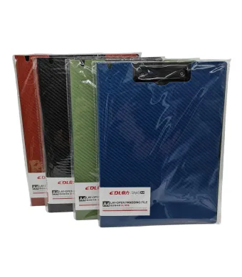 Clipboard Dublu A4 DL – Culori Asortate – Vânzare Engros