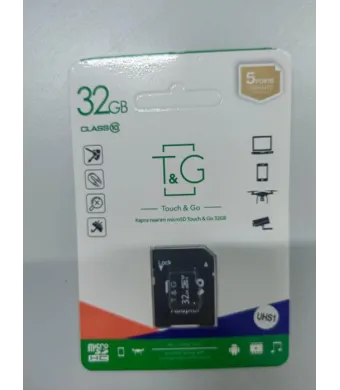 Card de memorie MicroSDHC T&G, 32GB, Class 10, cu adaptor SD inclus engross