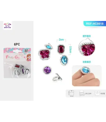 Accesorii Engros pentru petreceri, set inele, HC0018