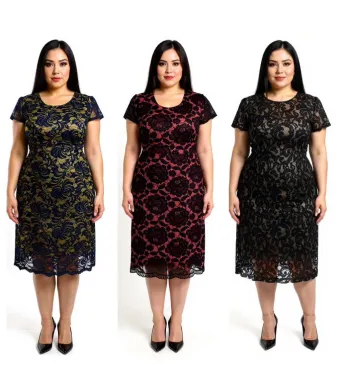 Rochie engross din dantela