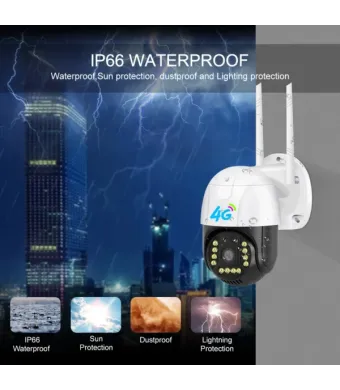 Camera de supraveghere, SIM 4G si senzor de miscare, ENGROS