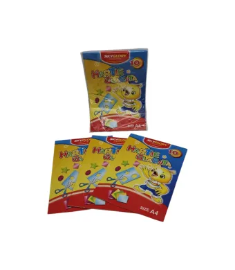 Hârtie glasata Engros 10 culori pe set
