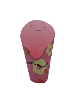 Ambalaj carton  pentru ghiveci 12/set  , h30cm x 15cm x 8cm engros