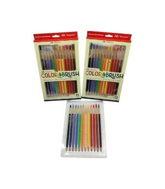 Creioane colorate Engros cu pensule pictura 12 buc / set