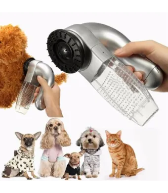 Aparat curatare blana animalelor, perie cu vacuum, ENGROS