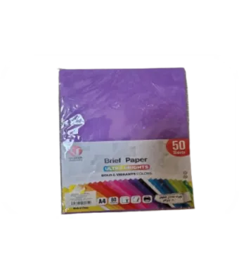 Hartie colorata 50/set  80 g 10 culori