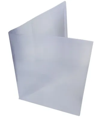 Coperta caiet a5 transparenta