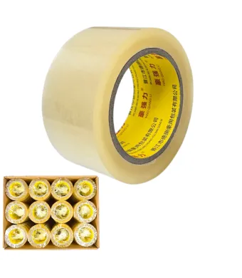 Banda adeziva transparenta 53 mm x 80 m, Set 60 buc