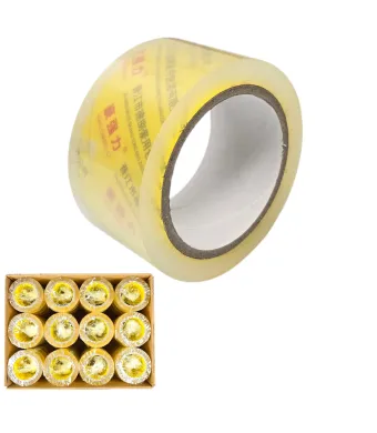 Banda adeziva ultra transparenta 53 mm x 80 m, Set 72 buc