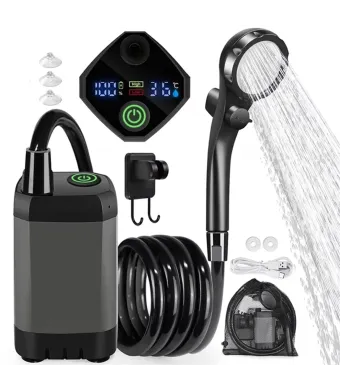 Dus portabil de camping , reincarcabil, USB tip C