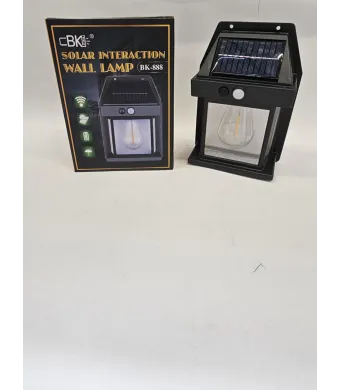Lampă solară de perete cu senzor de mișcare –Engros o lampa model BK-888