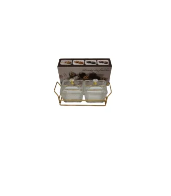 Set bomboniere Engros 20 cm tăvița  5 cm borcănelul