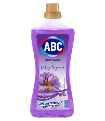 Solutie pardoseli Engros, universala, ABC, 900 ml, Purple flowers