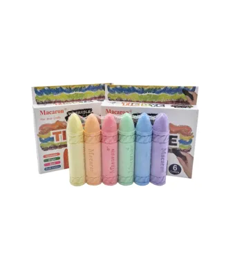 Creta groasa Engros  pentru asfalt, set 6 culori