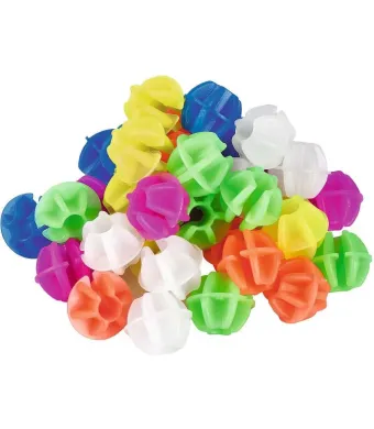 Ornamente Engros pentru spițe, bilute, diverse culori, 36 buc / punga
