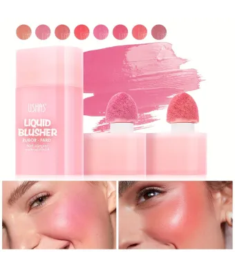 Blush lichid USHAS UC117 – pigment intens și finish natural – set 12 bucăți Engros