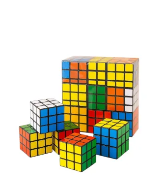 Cub Rubik 3x3cm in Culori 12/set Engros